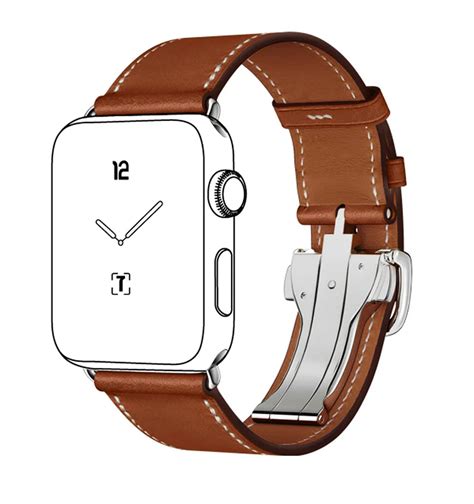 leather apple watch band hermes|hermes watch bands replacement.